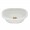 Laundry Basket Oval White